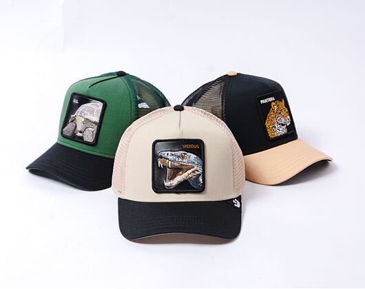Kšiltovka Goorin - Trucker - The Vicious Snake - Ebony