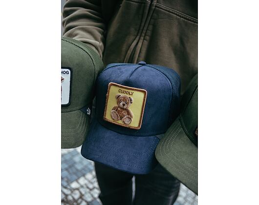 Kšiltovka Goorin - Trucker - The Cuddly Bear - Navy