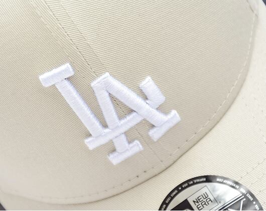 Kšiltovka New Era - MLB Essential 9FORTY - LA Dodgers - Stone / White