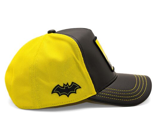 Kšiltovka Capslab - Trucker DC Comics - Batman PU - Black / Yellow
