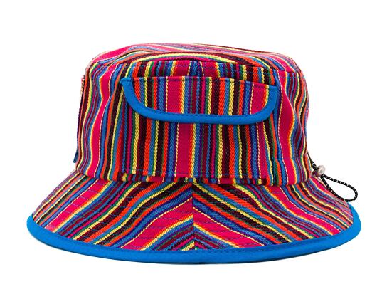 Klobouk Kangol - Multi Color Stripe Bucket - Rainbow Multi