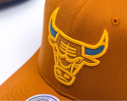 Kšiltovka Mitchell & Ness - Chicago Bulls - Fashion Classic Red - Burnt Orange