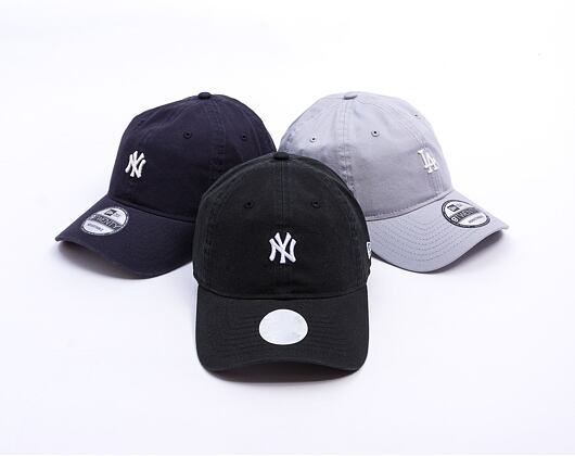 Dámská Kšiltovka New Era - MLB Mini Washed 9TWENTY - NY Yankees - Black / White