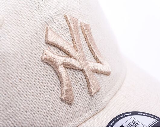 Kšiltovka New Era - MLB Linen 9TWENTY - NY Yankees - Stone