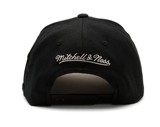 Kšiltovka Mitchell & Ness - Branded - Comfy Core Stretch Snapback - Black-Cream