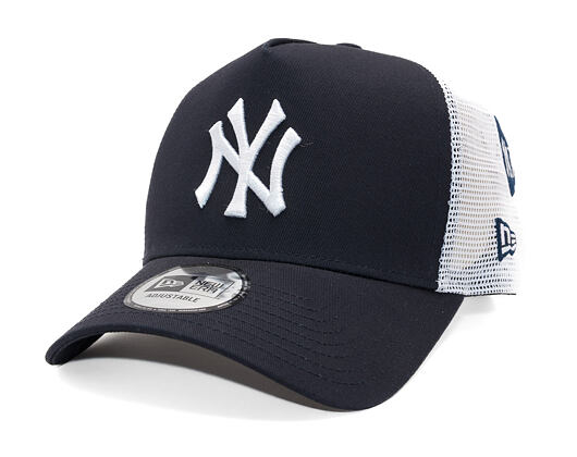 Kšiltovka New Era - MLB Mesh Patch 9FORTY Trucker - NY Yankees - Navy