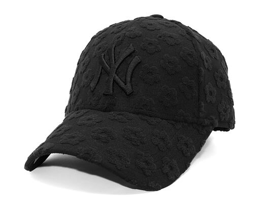 Dámská Kšiltovka New Era - MLB Floral Towelling 9FORTY - NY Yankees - Black