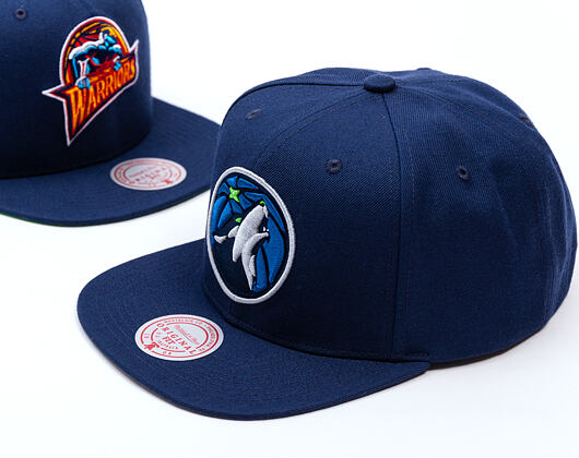 Kšiltovka Mitchell & Ness - NBA Team Ground 2.0 Snapback - Minnesota Timberwolves - Blue