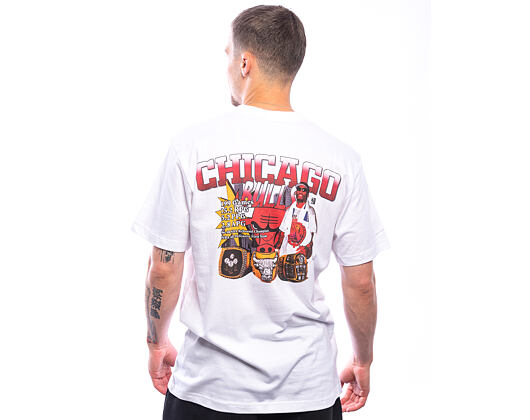 Triko Mitchell & Ness - NBA Rings Tee - Chicago Bulls - White