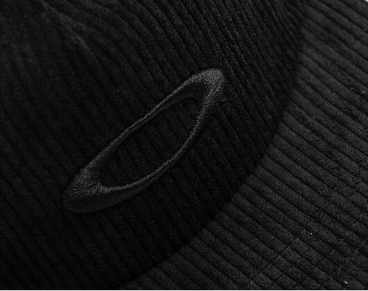 Kšiltovka Oakley - Ellipse Corduroy  Hat - Blackout