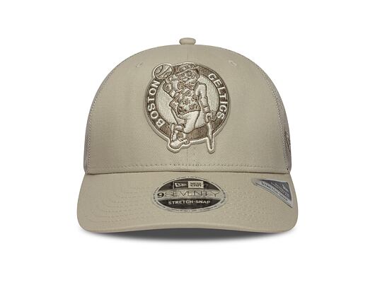 Kšiltovka New Era - NBA Tonal 9SEVENTY Stretch-Snap - Boston Celtics - Stone
