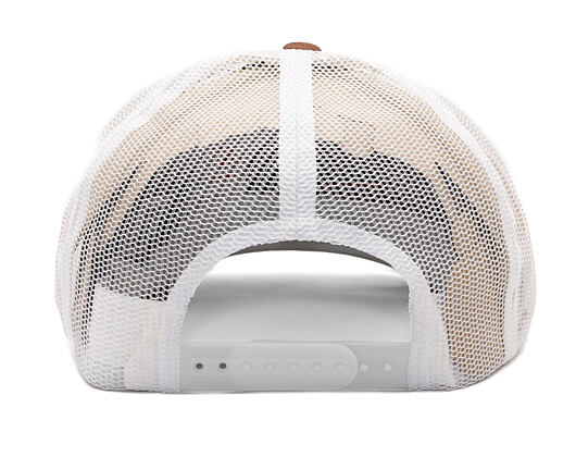 Kšiltovka Brixton - Gibson C Np Mp Trucker Hat - Brown/Off White