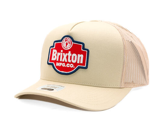 Kšiltovka Brixton - International C Np Mp Trucker - Sand/Sand