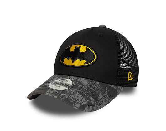 Dětská Kšiltovka New Era - Seasonal Batman 9FORTY - Black