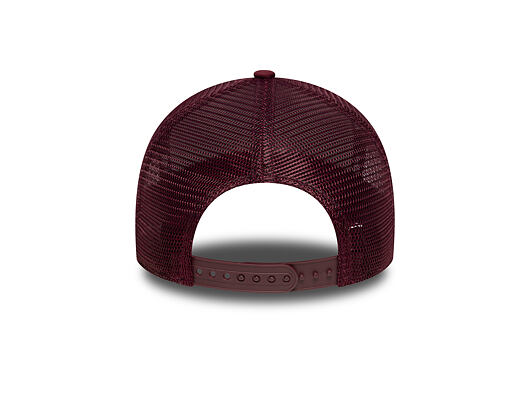 Kšiltovka New Era - MLB League Essential 9FORTY Trucker - LA Dodgers - Burgundy / White