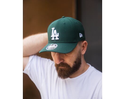 Kšiltovka New Era - MLB Seasonal 9FORTY M-CROWN - LA Dodgers - Dark Green