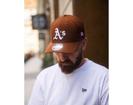 Kšiltovka New Era - MLB Seasonal 9FORTY M-CROWN - Oakland Athletics - Auburn