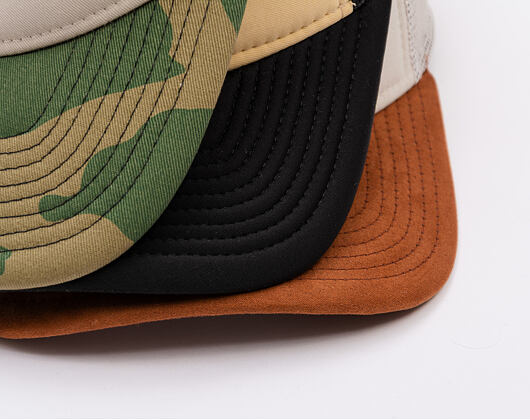 Kšiltovka New Era - Western Oval Patch Foam 9FORTY Trucker - Stone / Auburn