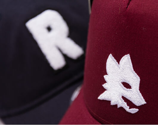 Kšiltovka New Era - Seasonal 9FORTY Trucker - AS Roma - Burgundy