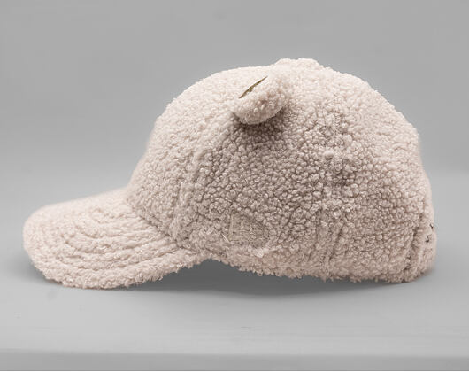Dětská Kšiltovka New Era - Winter Borg Teddy Fleece Ears 9FORTY - Stone