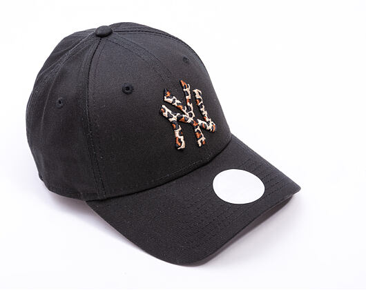 Dámská Kšiltovka New Era - MLB Leopard Infill 9FORTY - NY Yankees - Black
