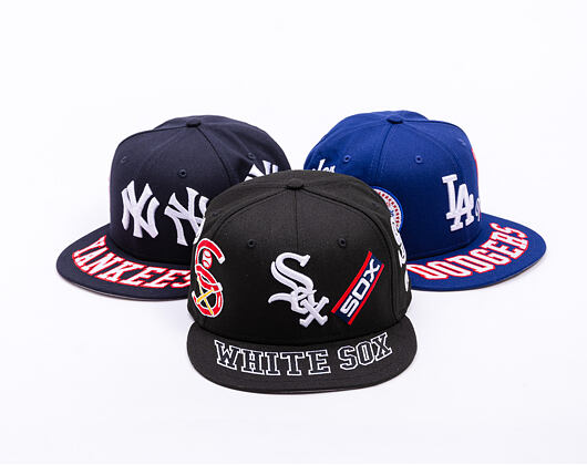 Kšiltovka New Era - MLB "Image Drop" ALL-OVER 59FIFTY - Chicago White Sox - Black