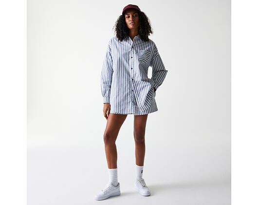 Dámská Košile New Era - MLB Stripe Shirt - NY Yankees - Muted Indigo