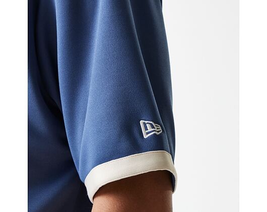 Dres New Era - NBA Button Jersey Shirt - LA Lakers - Muted Indigo