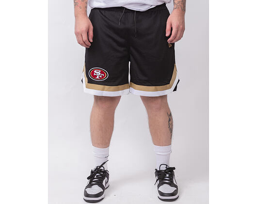 Kraťasy New Era - NFL Mesh Shorts - SF 49ers - Black