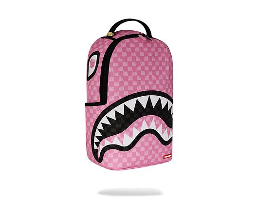 Batoh Sprayground - Pink And Black Drip Check Dlxsv Backpack