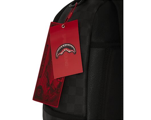 Batoh Sprayground - Black Chenille Sip Dlxsv Backpack