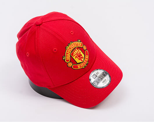 Dětská Kšiltovka New Era - Basic 9FORTY - Manchester United FC - Scarlet