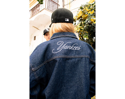 Dámská Bunda New Era - MLB Regular Denim Jacket - NY Yankees - Indigo