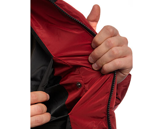 Péřová Bunda Karl Kani - Retro Essential Puffer Jacket - Red