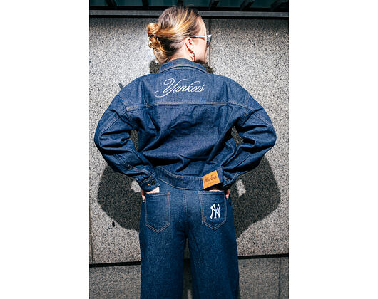 Dámská Bunda New Era - MLB Regular Denim Jacket - NY Yankees - Indigo