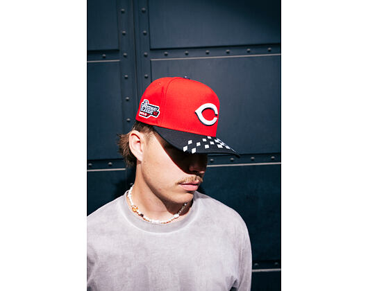 Kšiltovka New Era - 2025 MLB Speedway Classic 59FIFTY A-Frame - Cincinnati Reds