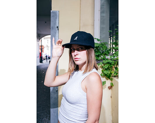Kšiltovka Kangol - Wool Adj Links - Black