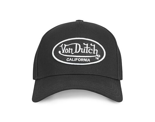 Kšiltovka Von Dutch - Trucker - Classic Logo Black/Silver