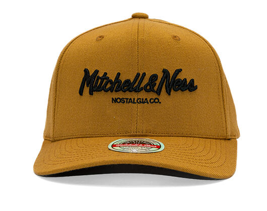 Kšiltovka Mitchell & Ness - Pinscript Classic Red - Own Brand - Mustard/Black