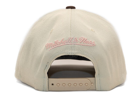 Kšiltovka Mitchell & Ness - Blush Sand Classic Red - Chicago Bulls - Sand/Brown
