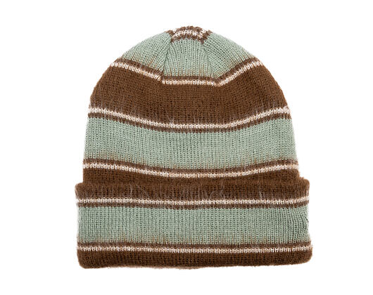 Kulich Kangol - Fuzzy Stripe Beanie - Brown