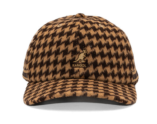Kšiltovka Kangol - Block Zig Baseball - Brown