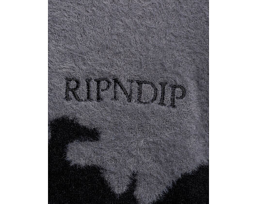 Svetr Rip N Dip - Fossil Mohair Knit Sweater - Charcoal