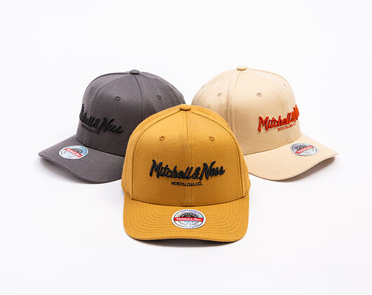 Kšiltovka Mitchell & Ness - Pinscript Classic Red - Own Brand - Mustard/Black