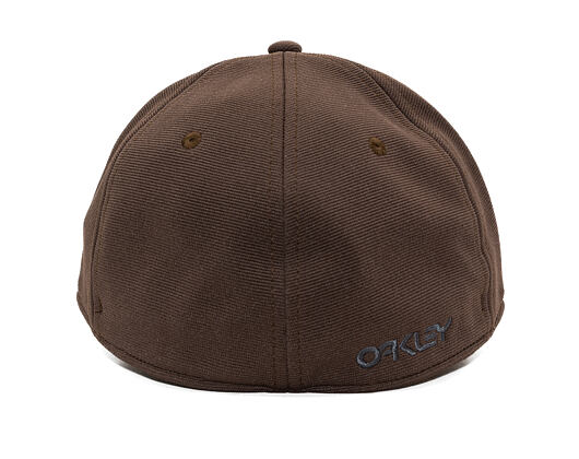 Kšiltovka Oakley - 6 Panel Stretch Hat Embossed - Cocoa Brown