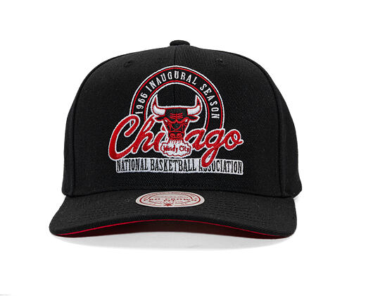 Kšiltovka Mitchell & Ness - NBA Inaugural Team Pro Crown - Chicago Bulls - Black