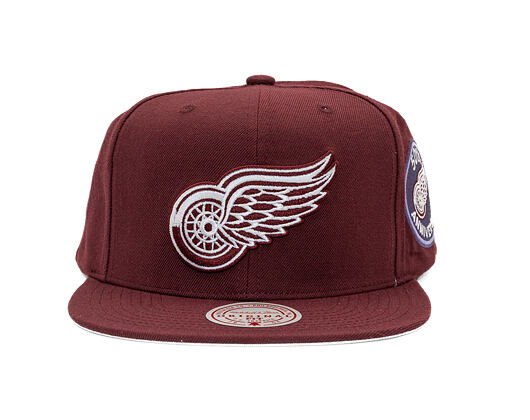 Kšiltovka Mitchell & Ness - NHL Fashion Basic Snapback - Detroit Red Wings - Dark Purple