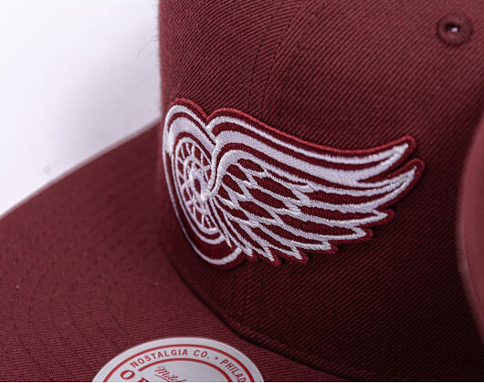 Kšiltovka Mitchell & Ness - NHL Fashion Basic Snapback - Detroit Red Wings - Dark Purple