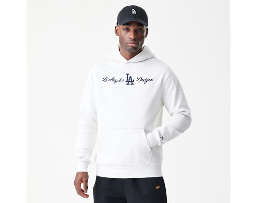 Mikina New Era - MLB Graphic Oversized Hoody - LA Dodgers - Heather Grey