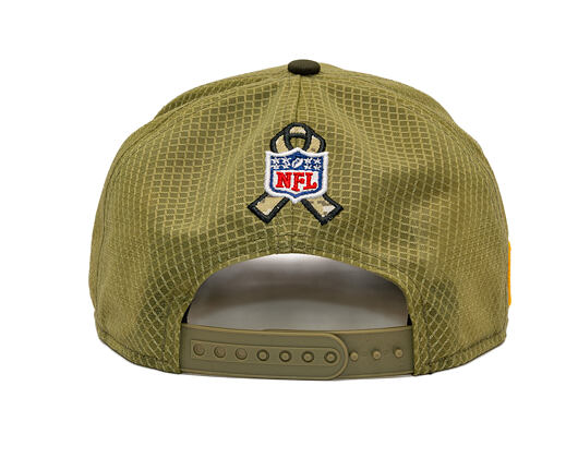 Kšiltovka New Era - NFL25 "Salute to Service" - 9SEVENTY Stretch-Snap - Philadelphia Eagles